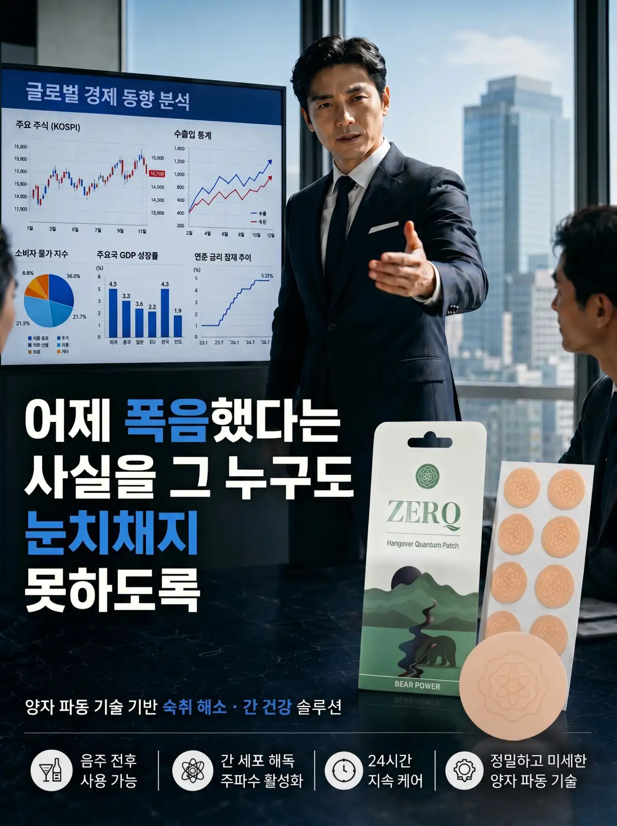 ❤️프리미엄❤️ZERQ [제로큐]패치×3개