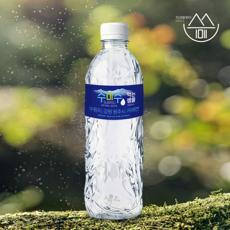 ❤️스탠다드❤️수미수 미네랄 워터 ( 500ml×30병) 먹는 샘물 2BOX